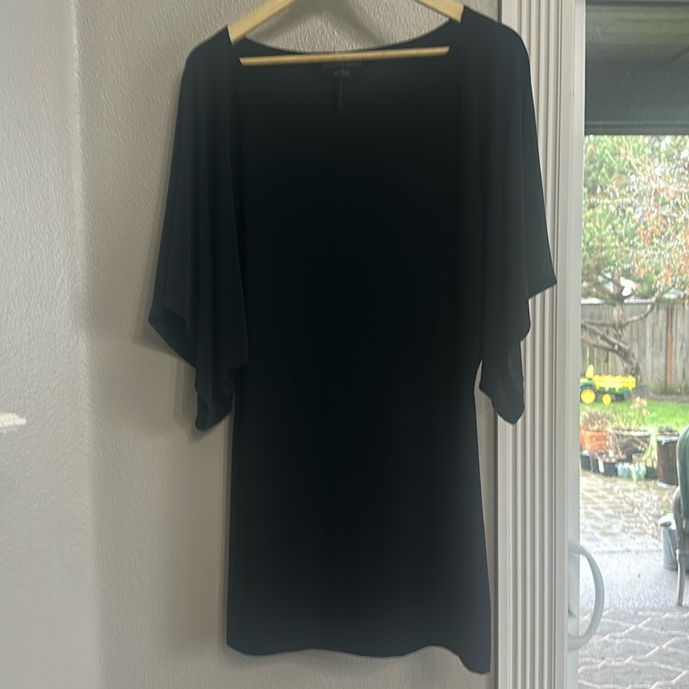 Norma Kamali Gorgeous Black Dress Size L